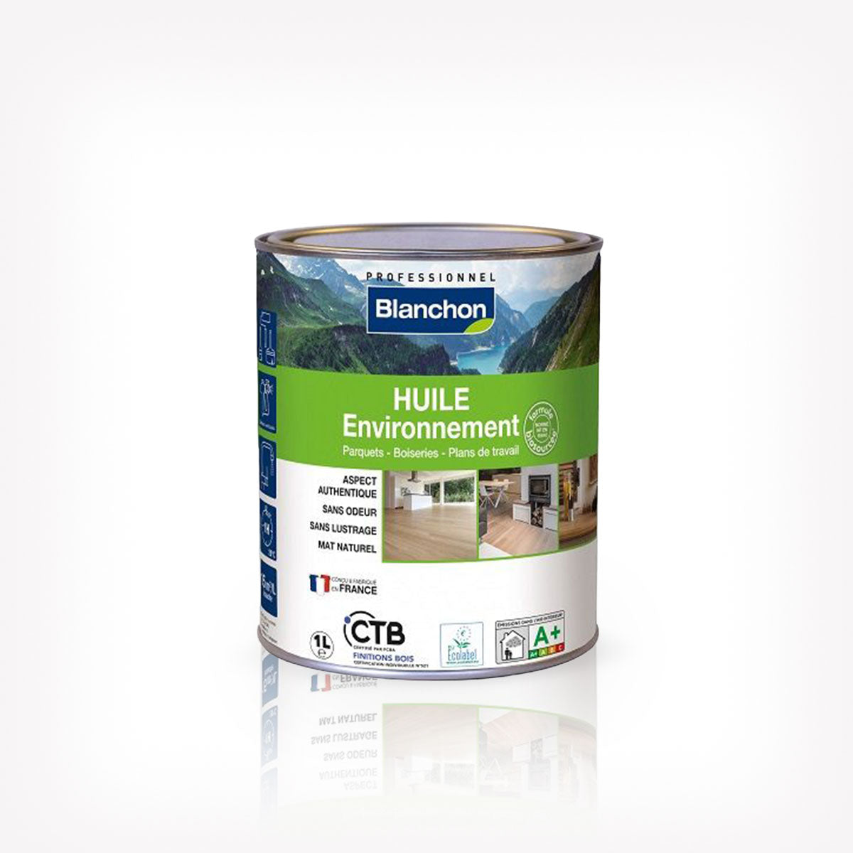 Huile protectrice bois pour parquet et boiserie