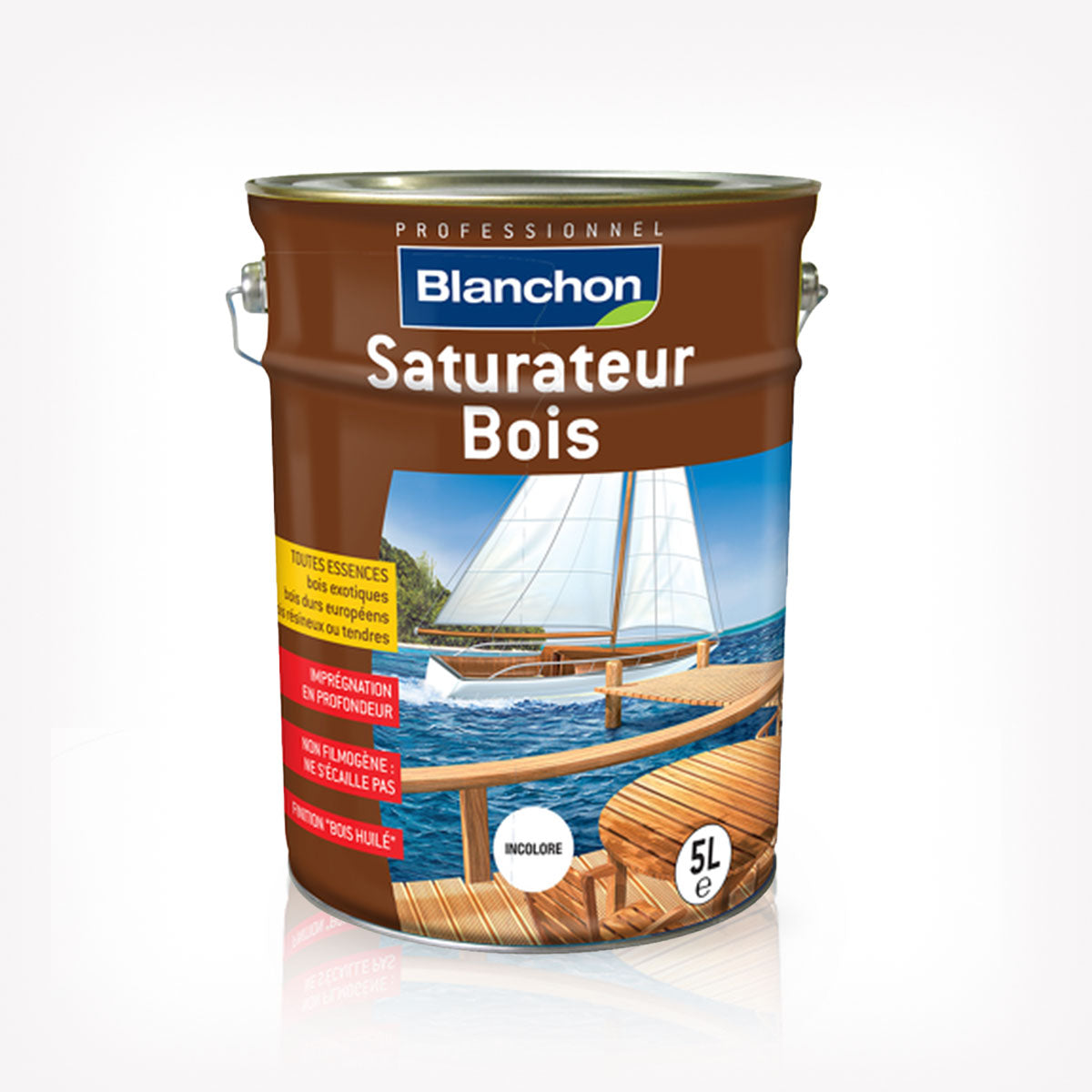Saturateur bois incolore protecteur extérieur