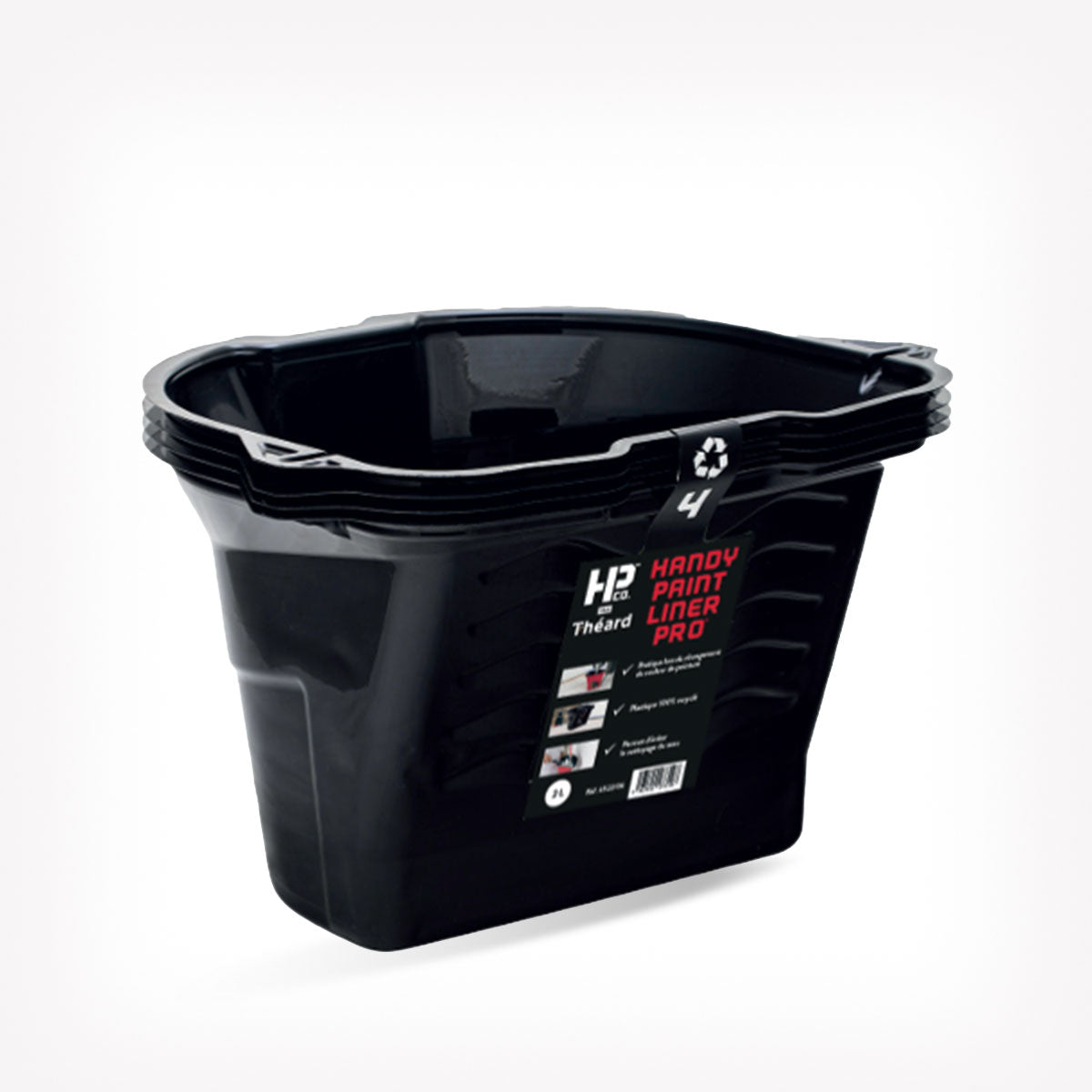 Lot de 4 recharges Handy Paint Pro 2 L